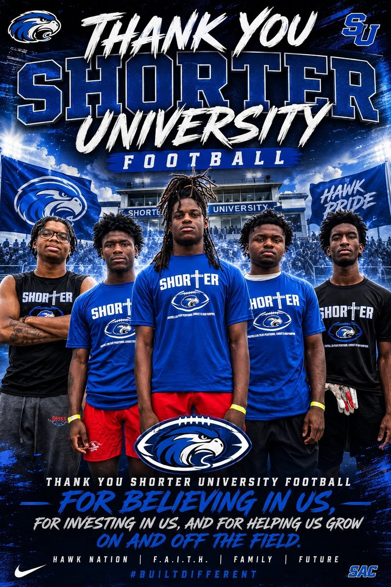 BanksJetsFB's tweet photo. Great day for some of our jets today competing @Shorter_FB  mega camp!@coachmorrison58 @Coach_RMorgan24 @desmond1689 
#TheRunway
#RecruitTheRunway
#FaithFightFinish https://t.co/pu335K4j7j