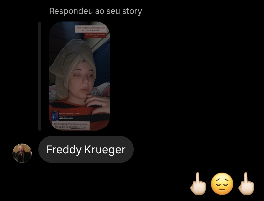 coroltinho's tweet photo. esse mlk implicante KKKKKKKK https://t.co/AWXTKYpBXM