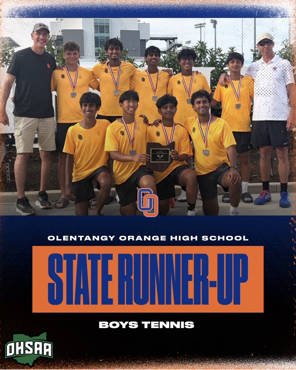 JetSetLife_25's tweet photo. 🏆 STATE RUNNER UP 🏆

Congratulations to our Boys Tennis team for bringing home some hardware! What a way to wrap up the season, fellas👊 

Roll Neers🍊 https://t.co/Ei9yppCUS3