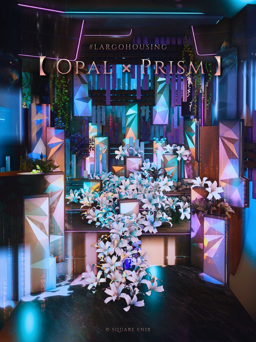 MoetLiquor's tweet photo. 【 Opal ⨯ Prism 】  
💎 #LargoHousing
光そのものが咲いているみたいで、とても綺麗でした。 https://t.co/LQF9rgCOin