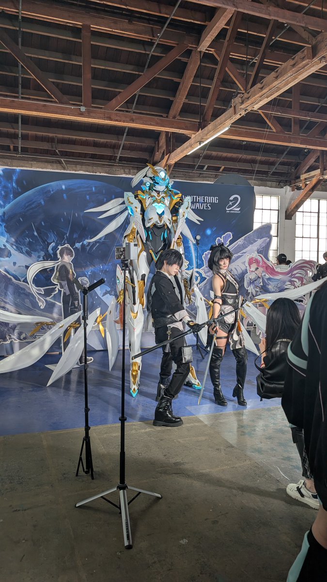 I popped by the Wuthering Waves 2nd Anniversary event in LA!