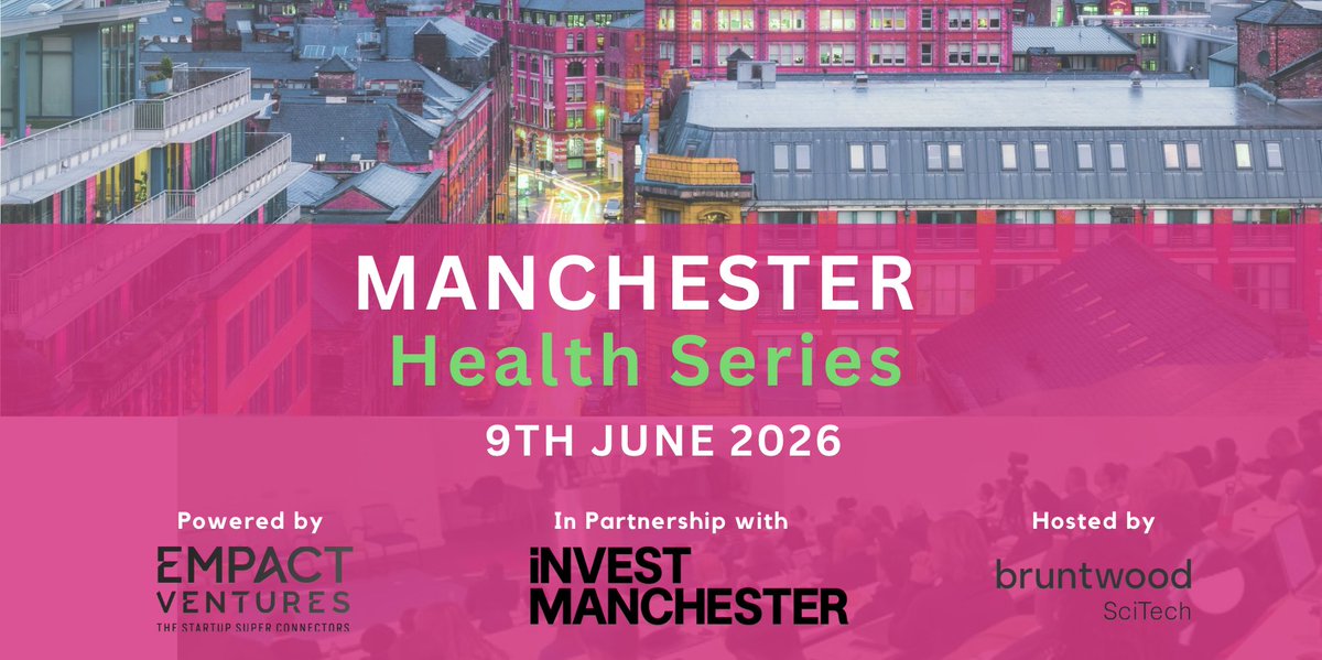 empactventures's tweet photo. Last Chance to Join the #Manchester #Health Series (Market Access) on 9th June 2026

The event is co-designed in partnership with @Invest_MCR , hosted by @BW_SciTech  

🔗 Register (free): https://t.co/6FaVSPWqK8

#ManchesterHealthSeries #NHSConfed https://t.co/2tra133BiY