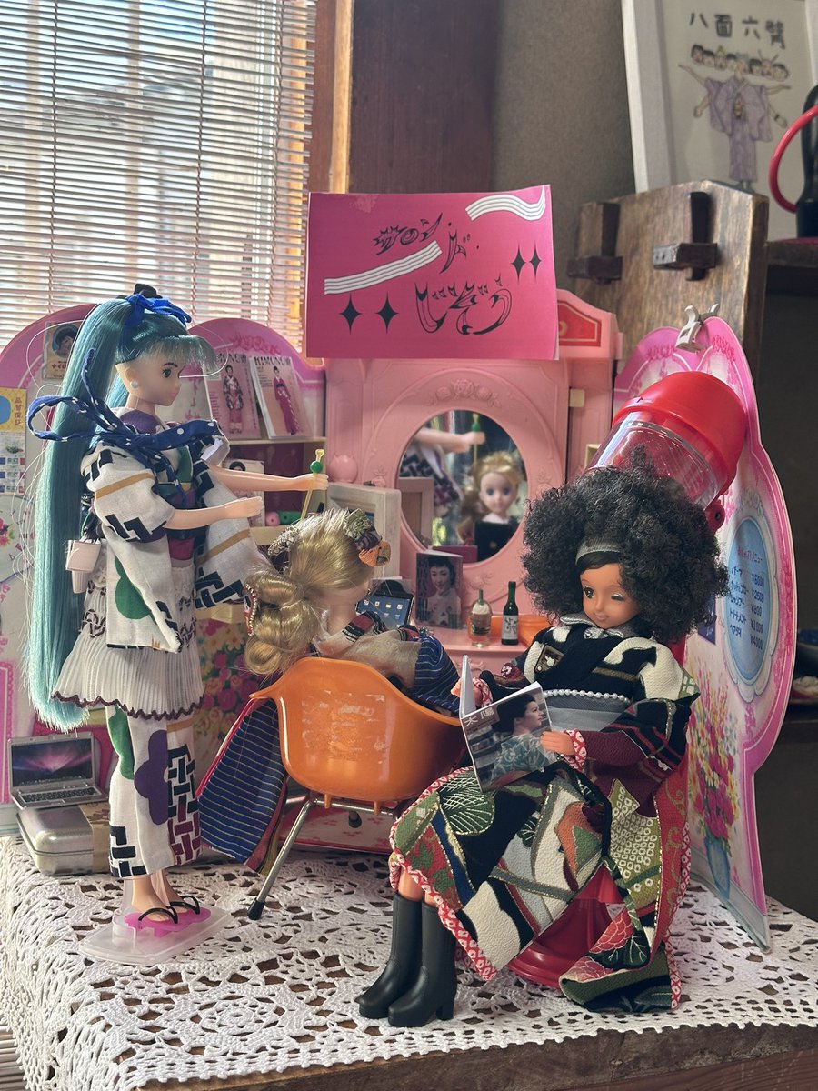 kaojizou's tweet photo. 麻のハ堂西巣鴨支店、並びにサロン・ド・じぞう　ご来店どうもありがとうございました❤️
落ち着く、可愛い空間での髪結い楽しかったです✨
またいつか、西巣鴨でお会いしましょう。

#麻のハ堂西巣鴨支店 https://t.co/xnqmTjF1mc
