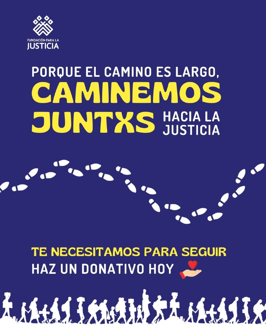 FJEDD's tweet photo. #CaminemosJuntxsHaciaLaJusticia

Hay caminos que parecen interminables.

Pero cuando caminamos en colectivo, avanzamos más lejos.
Porque el camino es largo, caminemos juntos hacia la justicia.

Apoya nuestro trabajo con un donativo:
https://t.co/LnXBhr7dX0 https://t.co/ryAg5C50GO