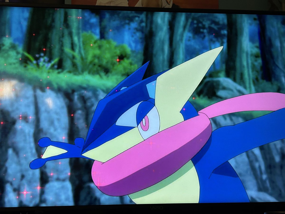 ThatParth_'s tweet photo. Greninja out here aura farming https://t.co/nU67FjT02W