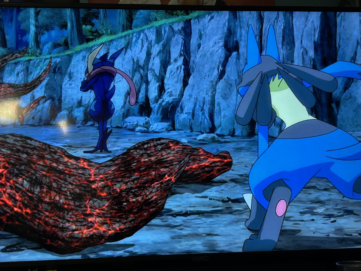 ThatParth_'s tweet photo. Greninja out here aura farming https://t.co/nU67FjT02W