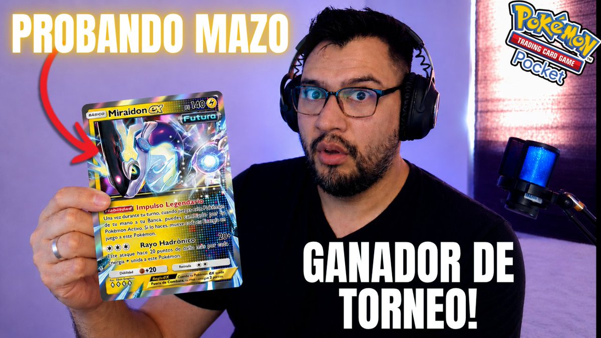 AldusYT's tweet photo. DIRECTO!!! 
Vamos a PROBAR mazo GANADOR DE TORNEO! – Pokémon TCG Pocket
#ポケポケデッキ紹介 #pokemontcgpocket #pokemon #ptcgp @PokemonTCGPesp @PokemonTCGP @PokemonTCGPinfo

https://t.co/1R6j1devdF https://t.co/2ooqfDcdIW
