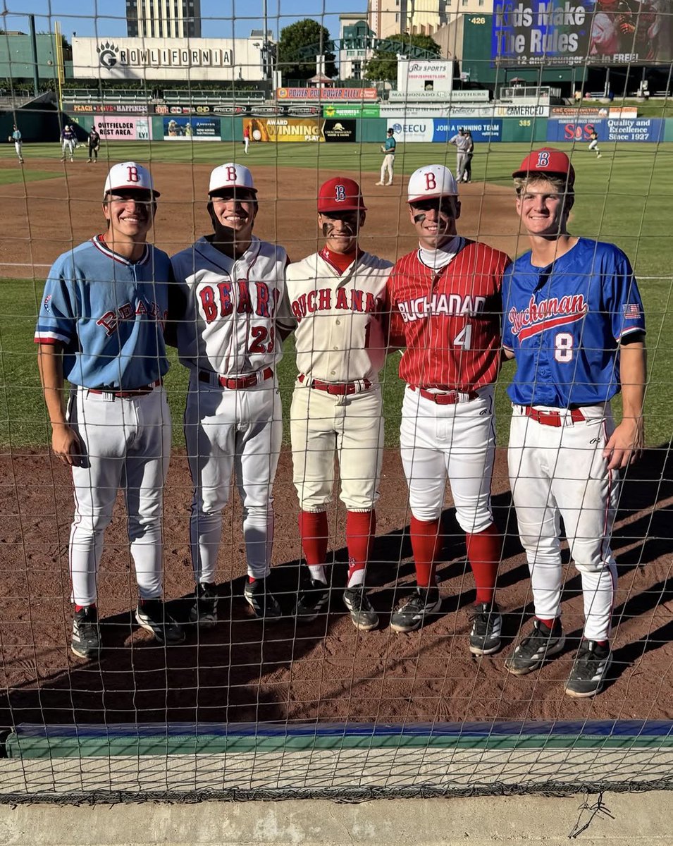 Buchanan_Bears's tweet photo. Our five City/County Game participants 

🐻 🐻🐻🐻🐻 https://t.co/ESYTKOTEIl
