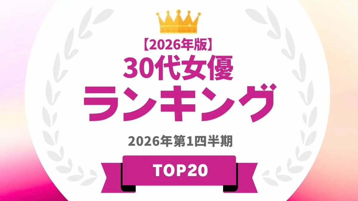 VISIONS_NEWS's tweet photo. 【レポート】
30代女優ランキングを発表…北川景子や新垣結衣らがランクイン【タレントパワーランキング】

▼記事を読む
https://t.co/UdsKpvRXUW https://t.co/88gNPktv69