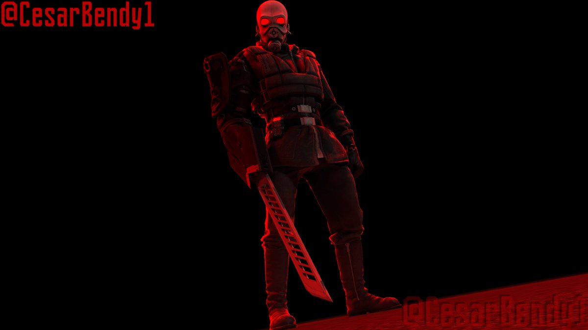 CesarBendy1's tweet photo. "C.B.1. Doesn't matter how much do you run. Your betrayal will not be forgiven. Death will be your punishment"

MetroSword V2 soon in the SFM and Gmod workshops

#3dart #render #oc #gmod #Garrysmod #sourcefilmmaker #sfm #blender #halflife #halflife2 #blender3d https://t.co/ReWQCx30lx