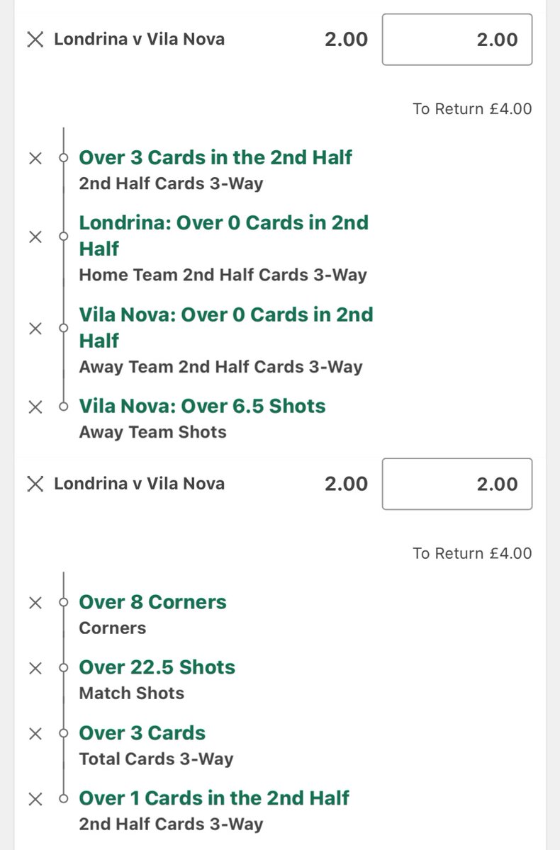 MJFooty_Tips's tweet photo. Was busy in London today so not able to post on here but it’s been an excellent Sunday.

5/6 landing in Brazil followed by some nice winners again in Norway (thanks to a late Kongsvinger goal).

Some late cards in Spain and then there was Iceland 🇮🇸😍🧹🧹 https://t.co/ICYJlcmc8X