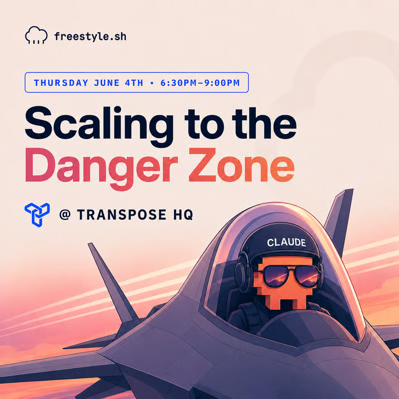 benswerd's tweet photo. Scaling to the danger zone has 1 speaker spot left. Comment or DM if you're interested.

Rules:
1. No product demos, no sales, these are tech talks for the techs sake

2. 5 minutes MAX, you must have slides, you must not be boring

3. We like horror stories. No stupid decision is off limits, the weirder the edge case the more we want to hear about it.