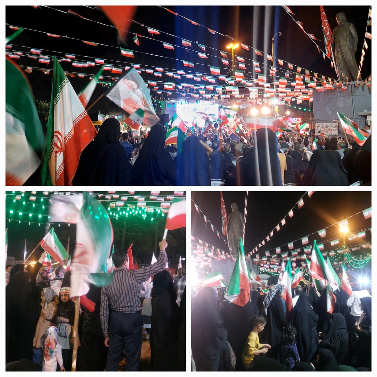 Z10366338's tweet photo. خیبر شد ذکر علی جان با ما
میدان با تو خیابان با ما
موشک تا صهیون ویران با ما
میدان با تو خیابان با ما
#خیابان_ایران
#IranianOnIt https://t.co/uEoAcjk3KM
