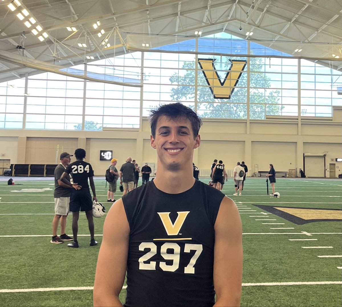 WinHoots's tweet photo. Had a great camp day with @VandyFootball. Excited to keep working this summer and build more relationships @MChadCampbell @tone2782 @Ga_Gridiron https://t.co/bXDNOnjd8P
