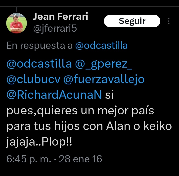 elgatogrone's tweet photo. Solo es un oportunista siempre amarrado a la corrupción de turno, con Acuña con el Sombrero y ahora con @KeikoFujimori. 
VOTO VICIADO - VOTO NULO https://t.co/zD6gunKVVv