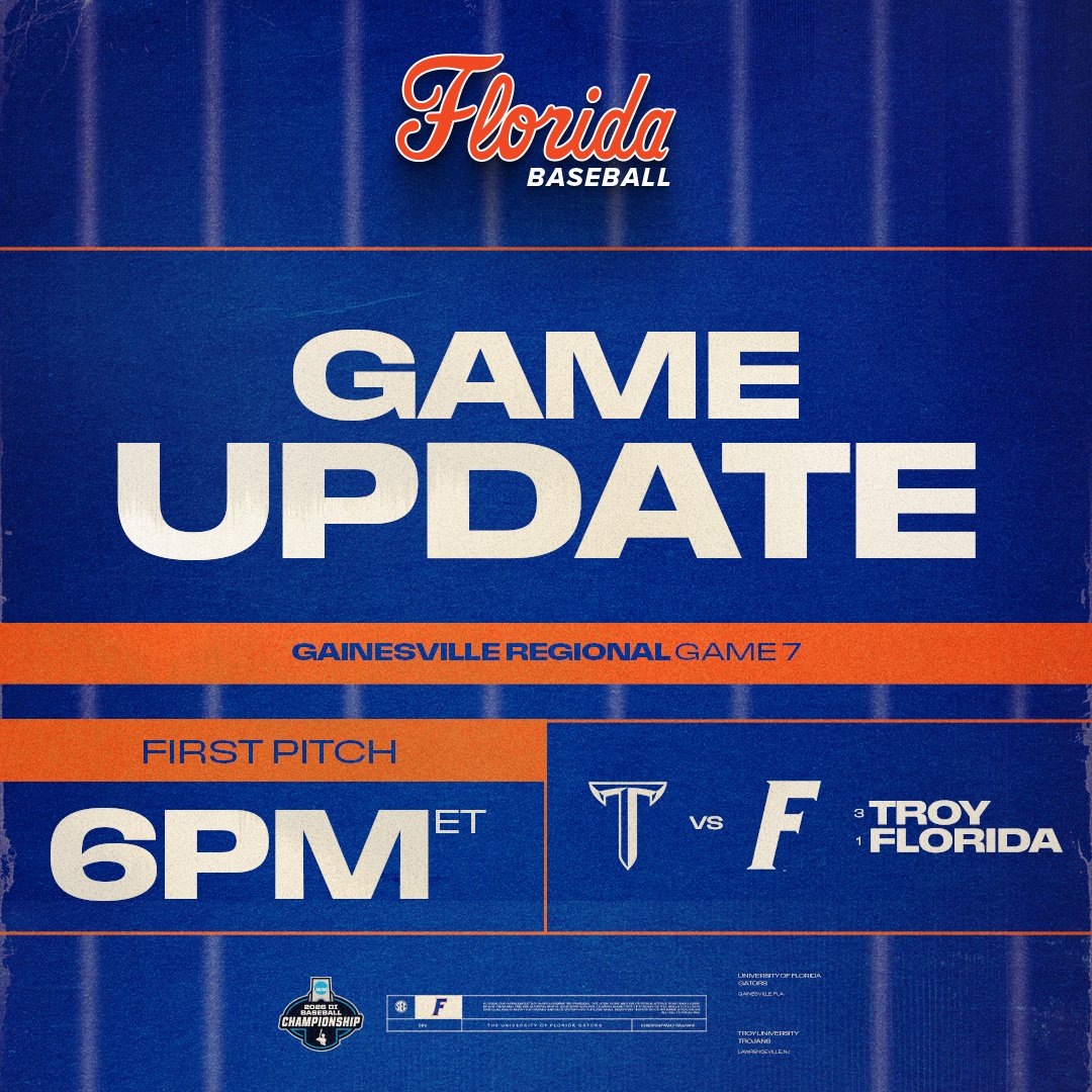 GatorsBB's tweet photo. Monday night. 6 PM. Condron Family Ballpark.

🎟️ https://t.co/rGIwzXzQVR https://t.co/81YERnZywx