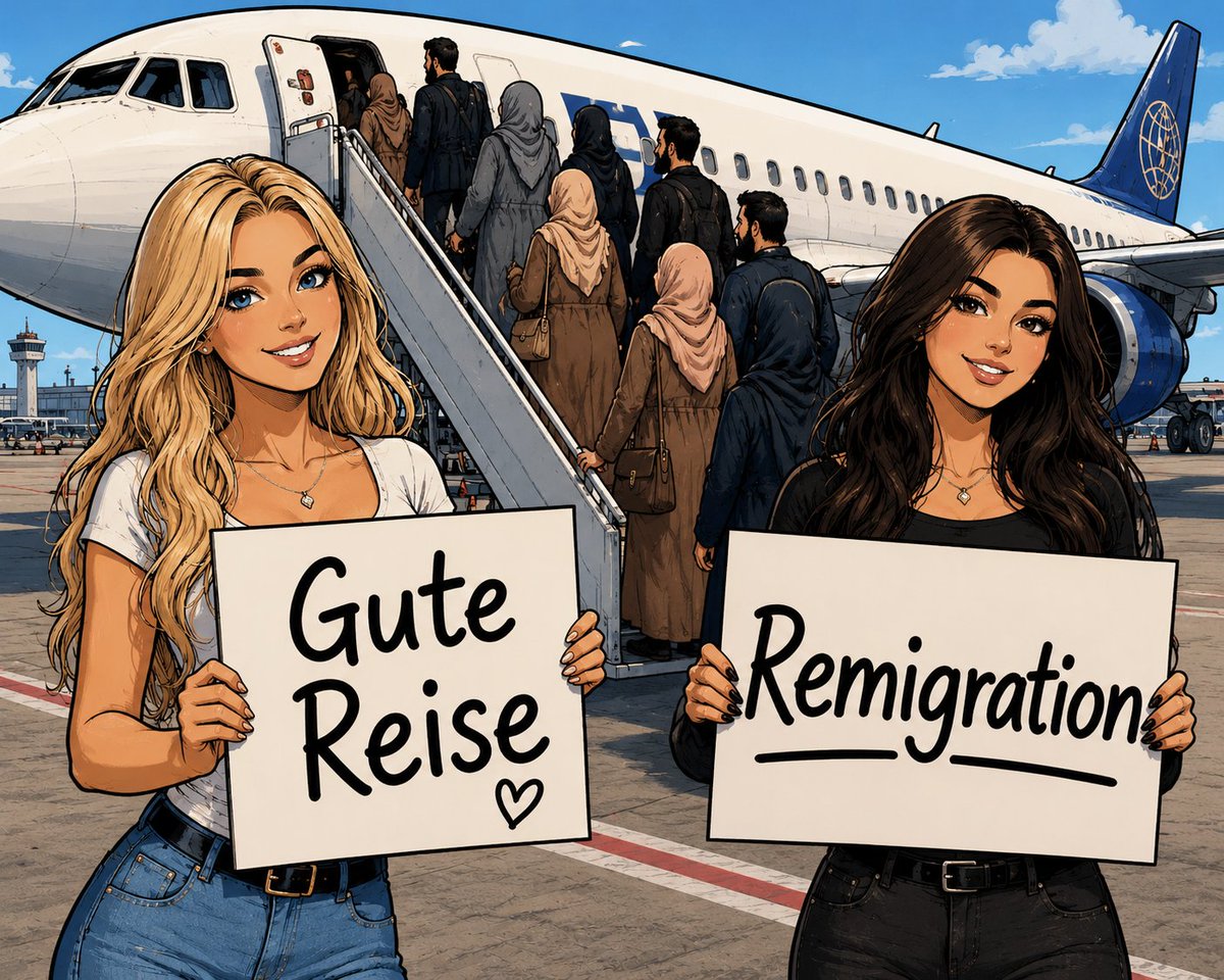 Bebeepino's tweet photo. Nur Remigration kann Deutschland noch vor dem Untergang retten! https://t.co/mzTJ1ogijS