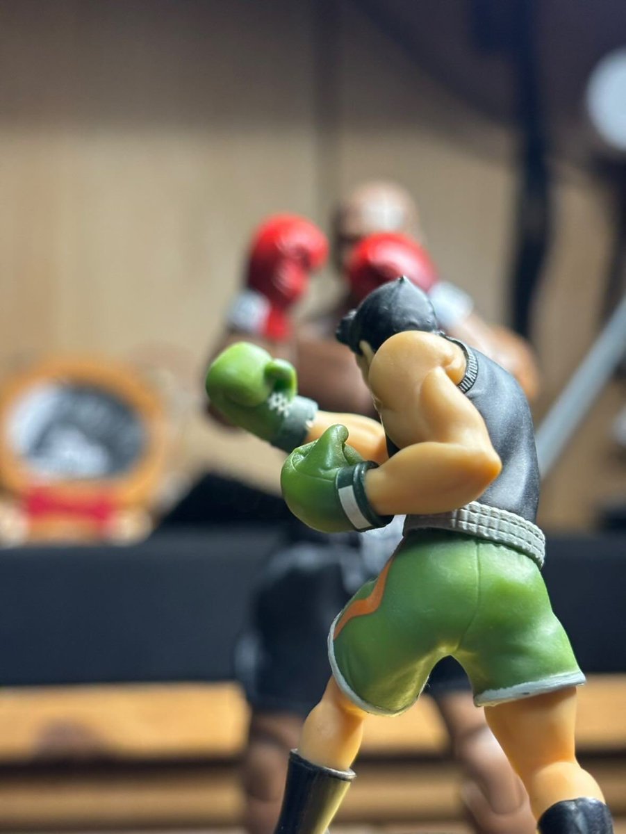 RewindMike's tweet photo. Here are some recent shots I took of my Mike Tyson action figure. He's a ton of fun to pose a place in fun situations. https://t.co/XfJwKiwM8s