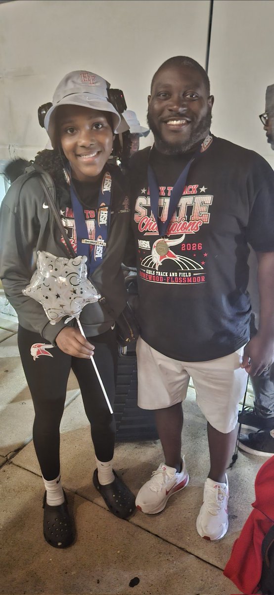 JanellRob2027's tweet photo. Back-to-back State Champions! Proud of our team fight and determination. Earned a podium finish 9th place in Triple Jump. Being able to contribute to this state title means so much. The season may be over, but the work isn't. Thank you @HFGirlsTrack @coachKBundy for the support! https://t.co/mtfgGeUbdU