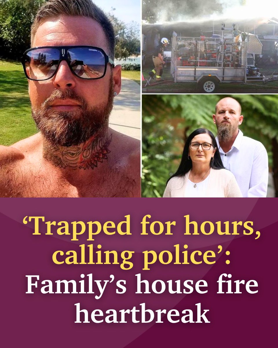 couriermail's tweet photo. The Beaumont family claim they repeatedly told police they feared for their lives before their house north of Brisbane was set alight and destroyed in an alleged arson attack.

Read more: https://t.co/VffquzWk3v https://t.co/nTS8VOjkVW