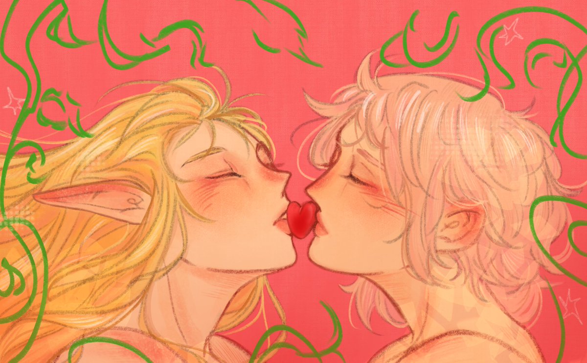 Applepi1_e's tweet photo. happy pride month:) #farcille #dungeonmeshi https://t.co/zdi8obh6eq