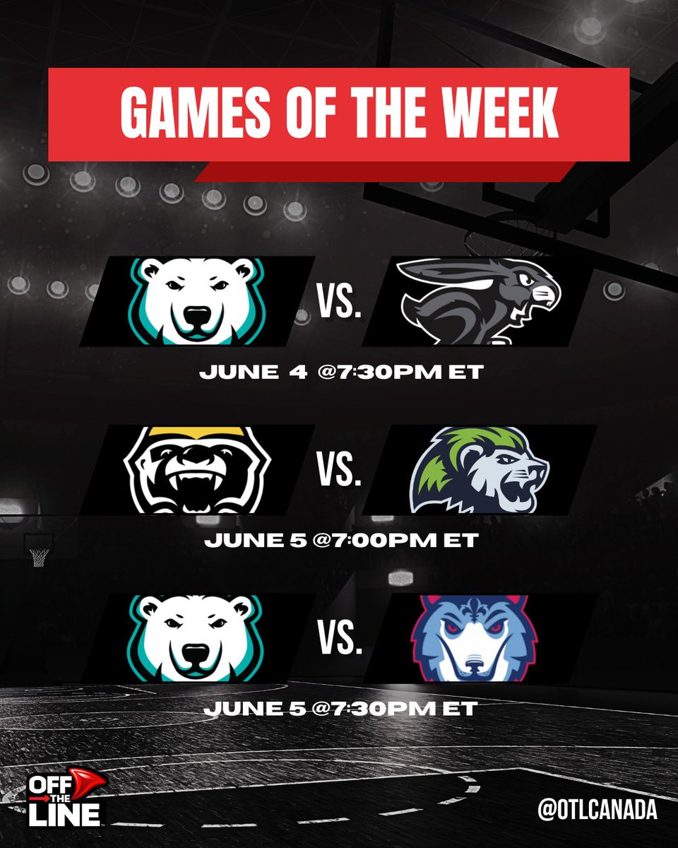 OTLcanada's tweet photo. Week 5 of the CEBL season is officially here, and the schedule is absolutely stacked! π¨π¦π
From massive cross-conference battles to crucial division matchups, the intensity is rising.
Which games are you tuning in for? π
#CEBL #CanadianBasketball #Week5 #OffTheLine #OTLCanada https://t.co/AgqJhgyIgz