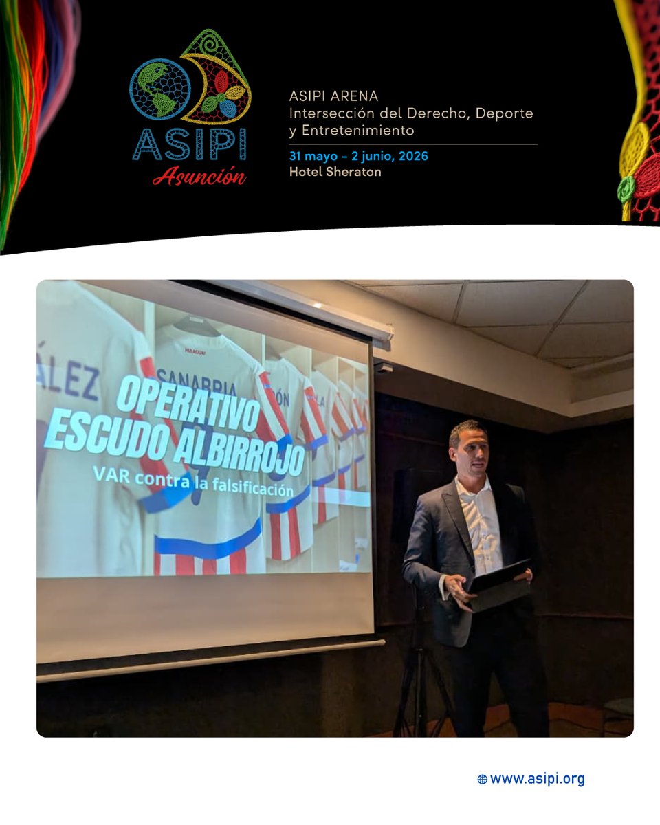 ASIPI_'s tweet photo. La actividad contó con la participación de Andrés Kemper (KEMSA – Distribuidor Puma), @ceciliafw
 (CONMEBOL) y Diego Pérez (DINAPI), y fue moderada por @diegocervieri, Vicepresidente del Comité de Antipiratería de ASIPI. https://t.co/8D57dc4kj7