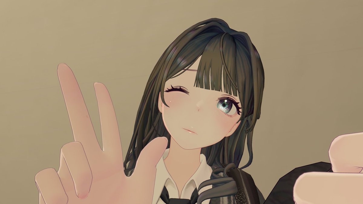 Minami025VRC's tweet photo. #QuQu
茶猫さんから「ラビ先輩」をいただきました！

NecoMaidと同じくQuQuさんアバター。お迎えしてみたらスラッと感がスゴイ！クーグーちゃんとは違う雰囲気のJKです✴️

茶猫さん、ありがとうございました！
お迎え121人目、大切にします🍀 https://t.co/cMJzjppsRT