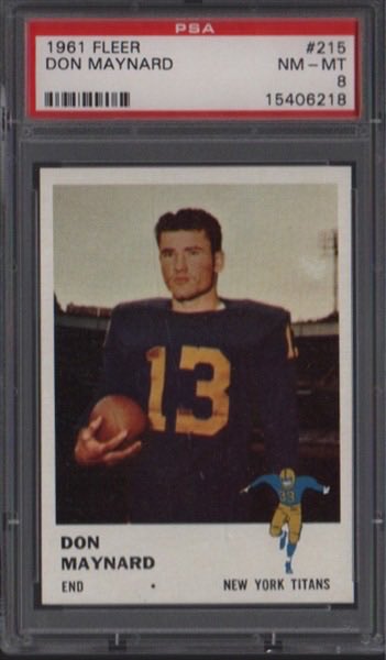 rexvos's tweet photo. Before Fleer made incredible baseball cards in the 80s they made awesome football cards in the 60s https://t.co/9ydjE4qsB4
