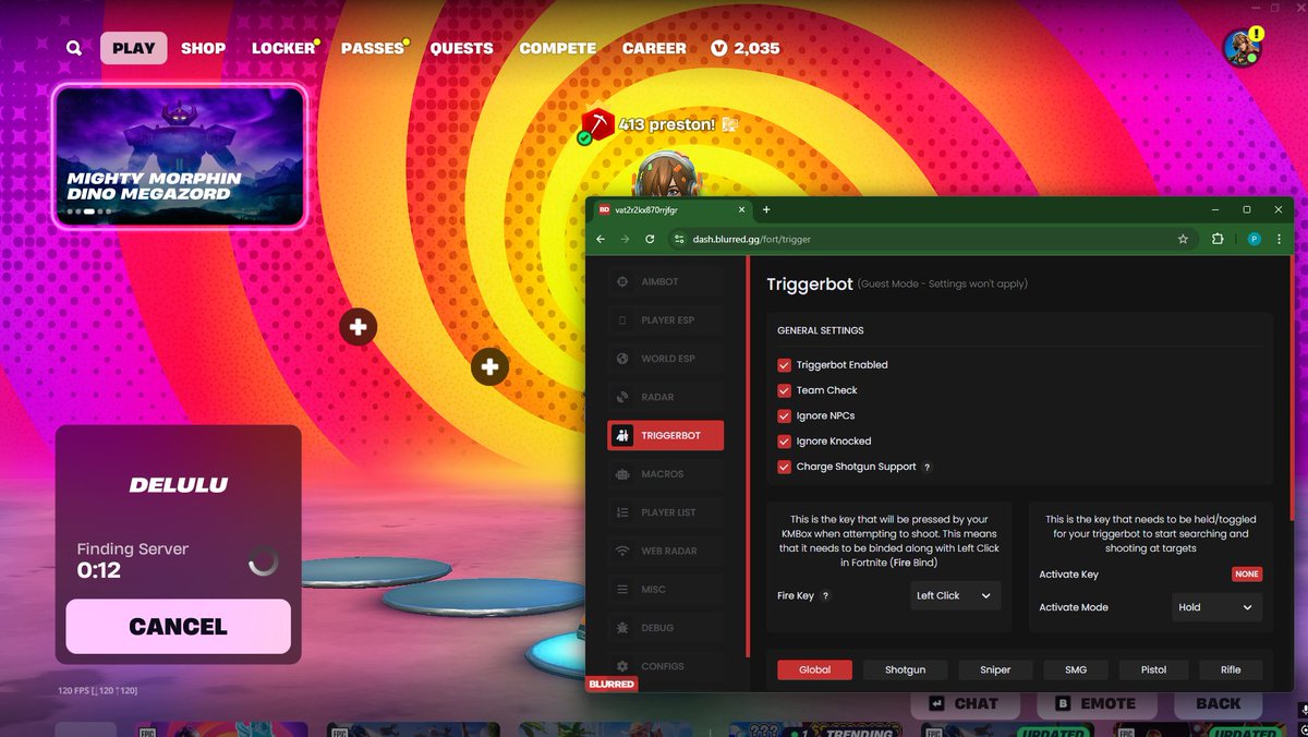 Phoenixkbm's tweet photo. @mississppifn ig ur tm8 has cheats. @qxiling1 why we cheating now to earn big brudda @KeyysFN_  @yeshuafn @DelayFN_ @moonfv7 https://t.co/Y2l7NIR8T6