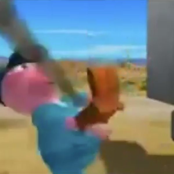 Blarm32's tweet photo. @shitpost_2077 i cant stop lauging over this frame😂😂😂😂😂😂😂😂 https://t.co/m4vYttwJvX