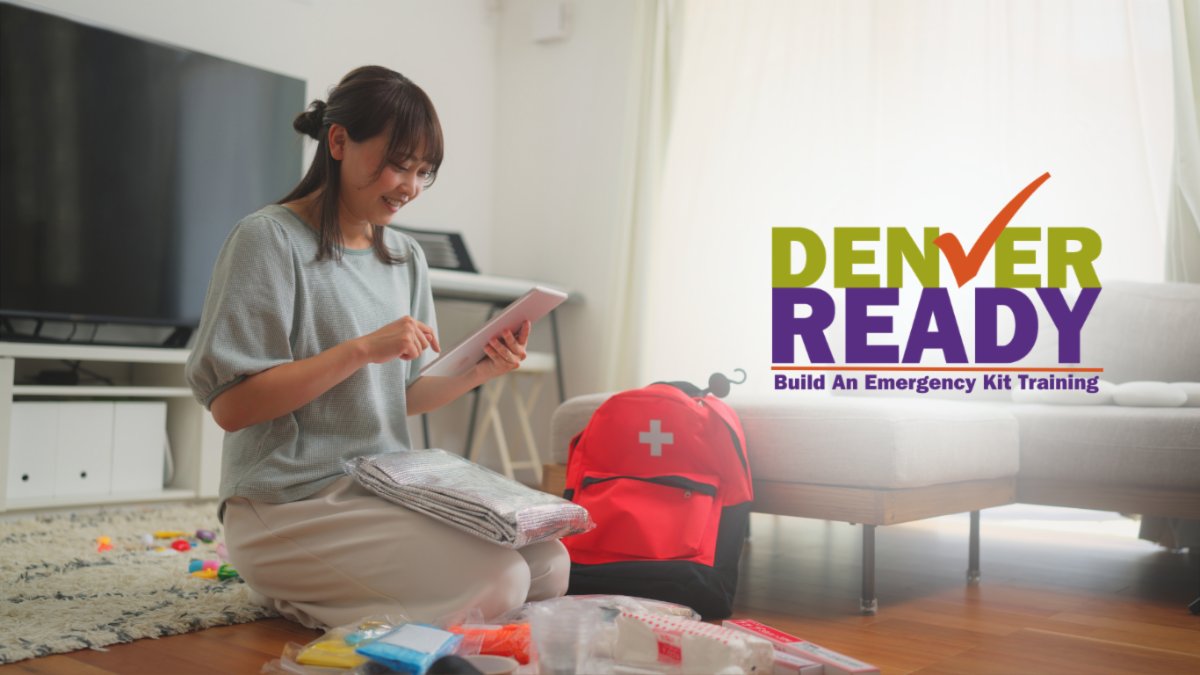 DenverOEM's tweet photo. ⏰Happening tomorrow at noon!

Avoid being caught off guard when disaster strikes. Join us tomorrow for Virtual DenverREADY: Make A Kit & Plan, a one-hour class focused on practical steps to prepare yourself and your loved ones for emergencies.

📍 Virtual
📅 Monday, June 1, 2026
⏰ 12:00–1:00 PM MT

A little planning now can make a big difference later.

👉 Sign up today: https://t.co/QuFN7mpPQH
#DenverREADY #PreparednessMatters #BePreparedDenver