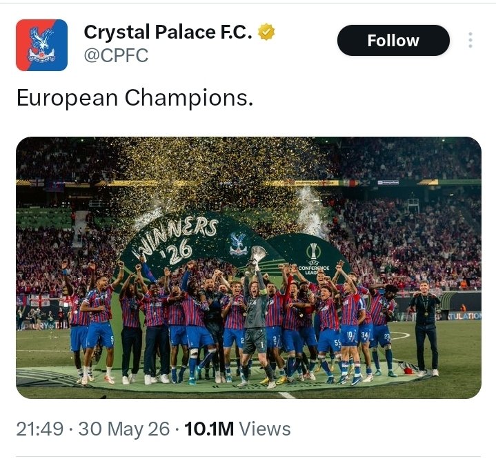 ryanzafc's tweet photo. @ChelseaFC @CPFC ... very classy 👏 https://t.co/JSVgJO86Tz