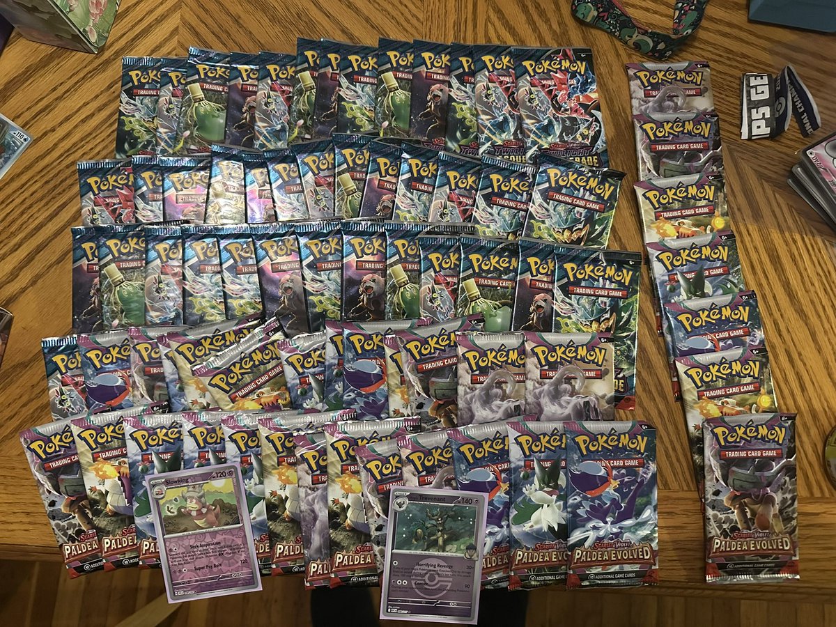 Lyra_TCG's tweet photo. We didn’t day 2
We didn’t win the event
We didn’t even get packs for t512
But we did #SeekInspiration & #GetRevenge.
+ 72 Packs (assorted) https://t.co/YFMF4oZnPB