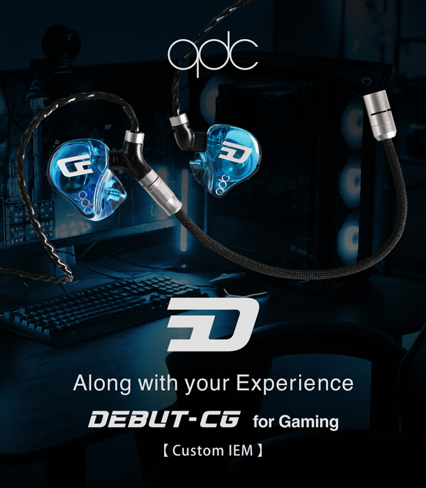 qdc_IEM_jp's tweet photo. 【📢受注&セール開始！】
#qdc 新コンセプト・カスタムIEM 受注開始！
更に7/31まで発売記念スタートダッシュセール開催！！

DEBUT-CH（for Hi-Fi Listening）
55,000円👉セール価��49,500円
https://t.co/0dxmypsFBA

DEBUT-CG（for Gaming）
60,500円👉セール価格54,450円
https://t.co/wP3EIJnc70