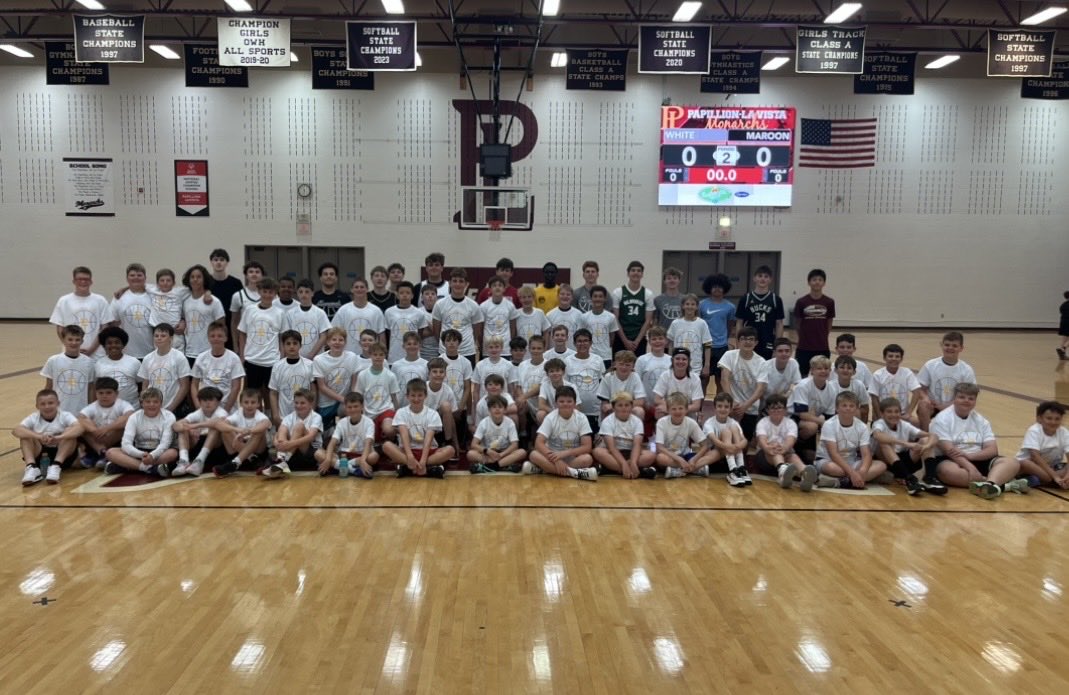 PLHSHOOPS's tweet photo. We had an awesome camp week with our Future Monarchs! Energy, Effort, and Enthusiasm were great for 3 days! 
#Together https://t.co/BENYt5benX