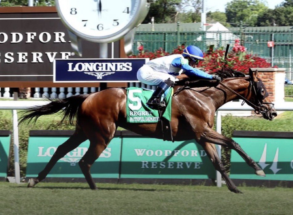 StakesWinners's tweet photo. 🏆 FAITHFUL DEPARTED
(Jose Luis Ortiz - Grant T. Forster)
REGRET STAKES 2026 ($275,000) Churchill Downs @ChurchillDowns @jose93_ortiz @granttforster @DerbyMedia @SteveRushing63 
📷 @coadymediaUSA https://t.co/WenYkML34Y