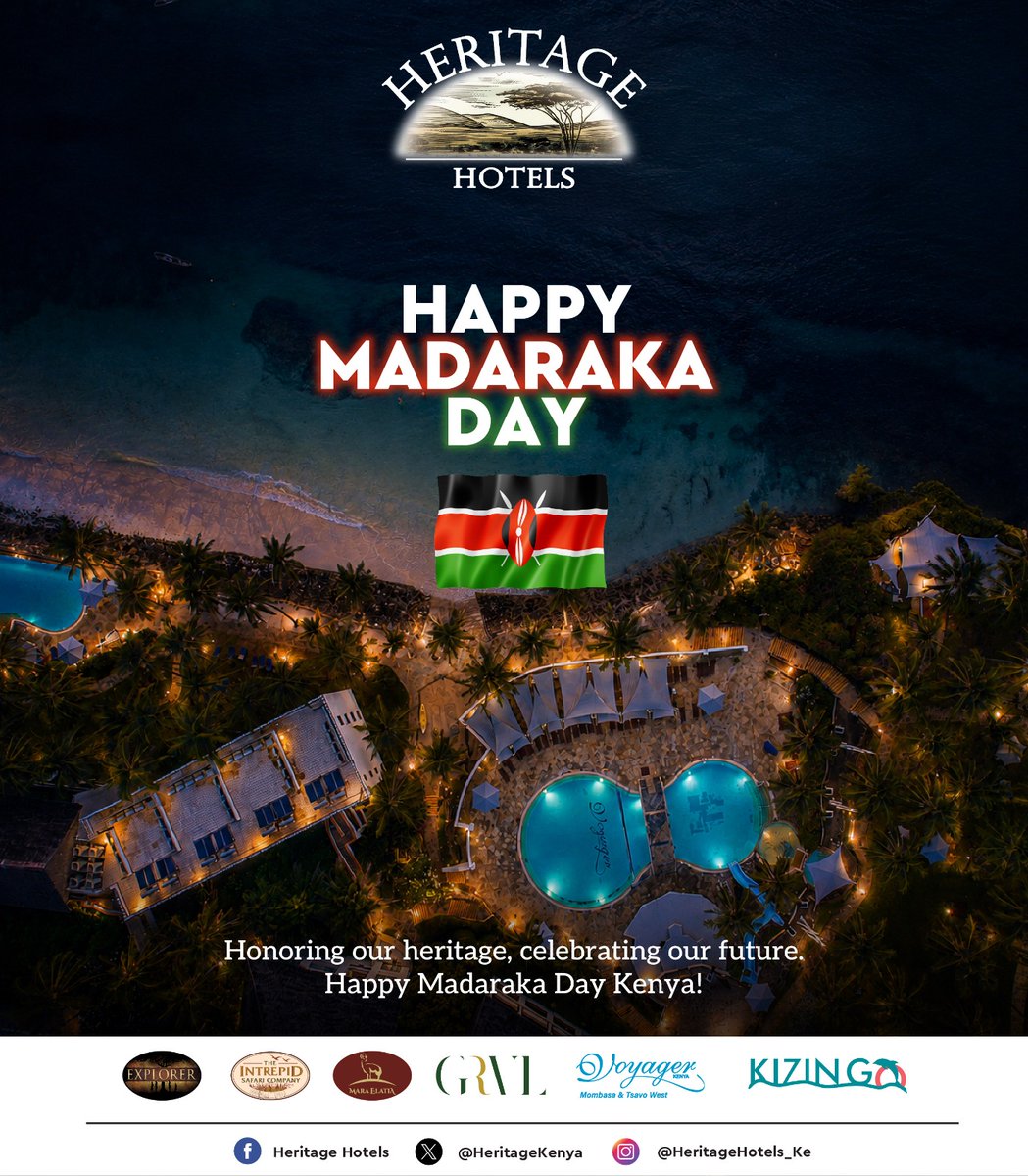 RiftValleyLodge's tweet photo. GRVL embodies the modern spirit of Kenyan leisure and luxury as we honour our nation's past while embracing the opportunities that shape its future.
Happy Madaraka Day from GRVL. 🇰🇪
#MadarakaDay #GRVLKenya #HeritageHotels #LuxuryEscape #PrideOfKenya #MagicalKenya https://t.co/MakKmXTLSH