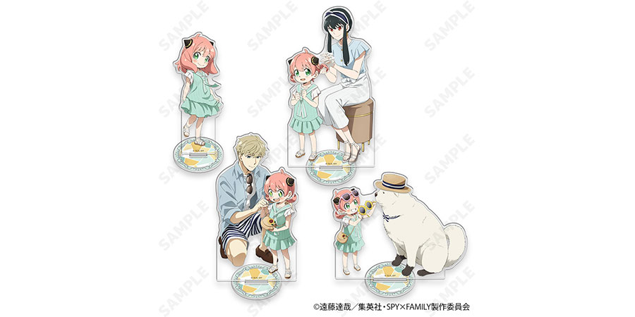 SPY×FAMILY 新商品 描き下ろしグッズ発売決定.ᐟ
