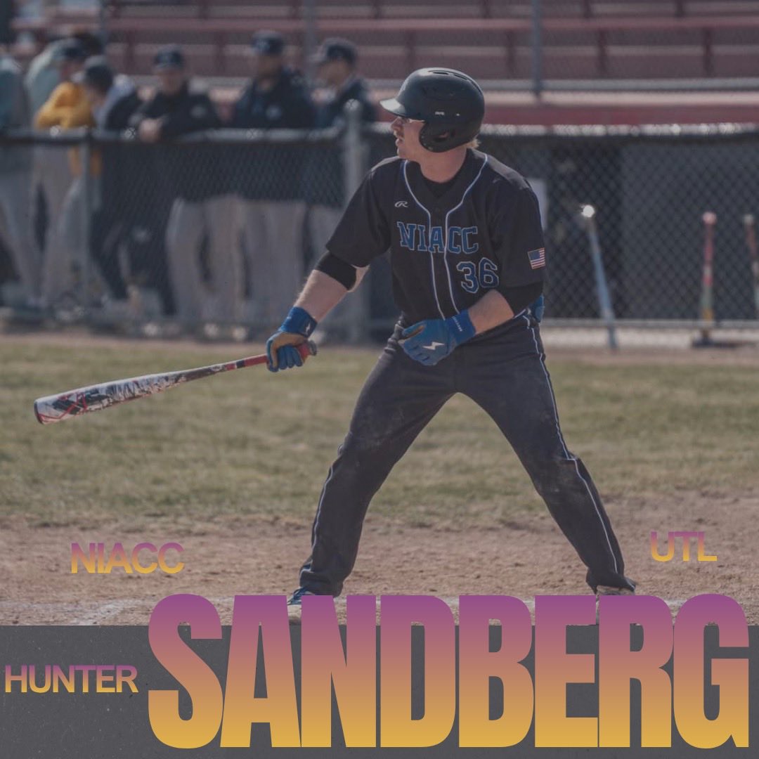 HialeahLions's tweet photo. Let's welcome Hunter Sandberg. The Mondovi, WI product is coming off his Freshman season in which he hit .318 with an .855 OPS in the ICCAC.. The NIACC product looks to contribute in the OF. #Lion'sNation #RunIt #TheGarden https://t.co/KCwnDG47tt