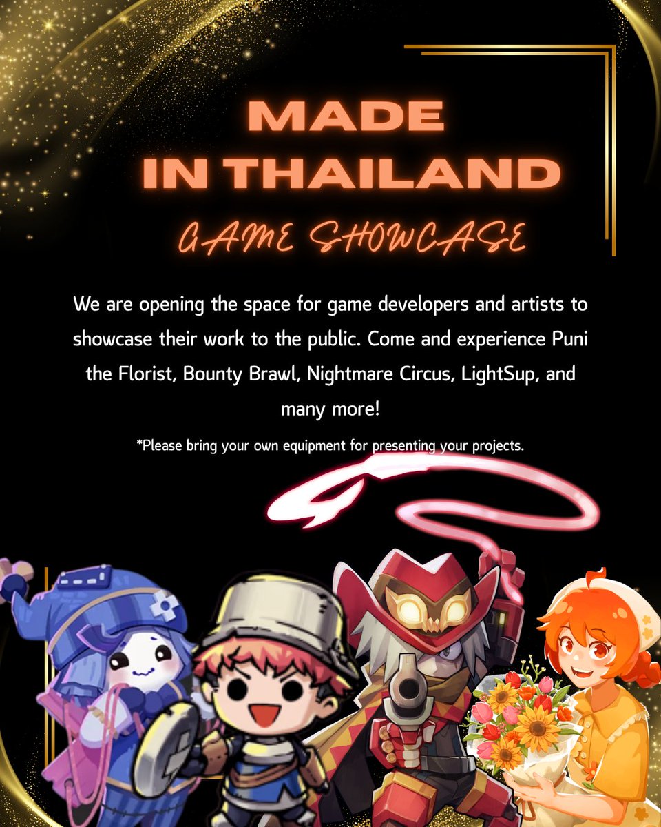 GameDevHub_'s tweet photo. It's hard to believe that we've all been on this journey together for a full year already! 

To show our appreciation, we'd like to invite everyone to our 1st Anniversary on June 7, 2026, at Game Dev Hub, Nang Linchi Road.

We've prepared activities for everyone to enjoy! See ya! https://t.co/p5xKqIJlfI