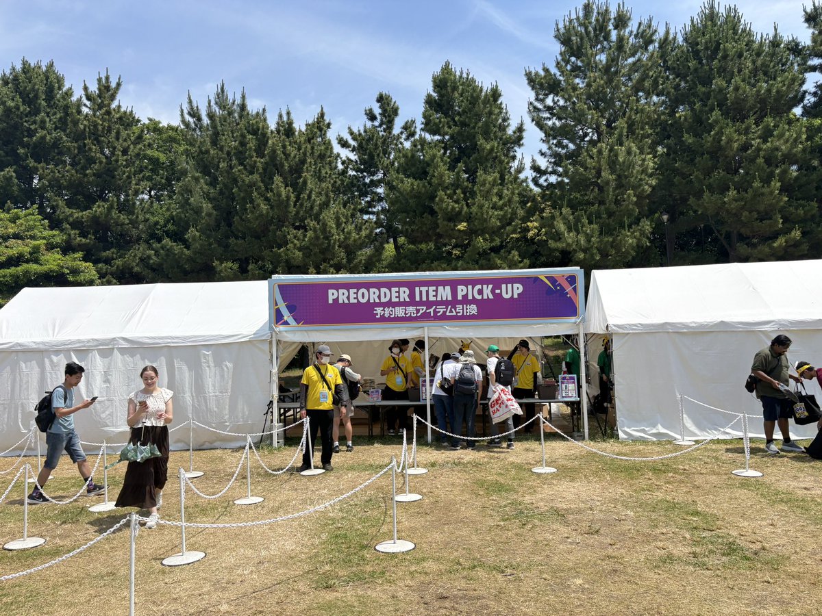 mannoske's tweet photo. アイテム引き換えガラガラです笑
私はまったく並ばず済みました！
#pokemongofest2026 https://t.co/2rCiaqAyou