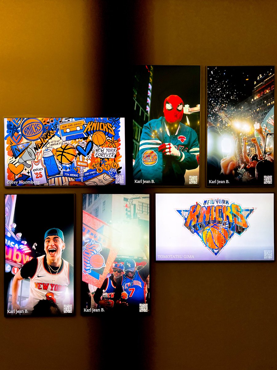 karljeanb's tweet photo. Hey y’all. My New York Knicks photography is on display at the Moments Gallery at the Dream Downtown by Hyatt Hotel in New York City! 24/7 LIVE until the NBA Finals! Go check it out! Send me a photo if you visit!

Let’s go Knicks! 🟠🔵 
Please share! 

#Knicks #NewYorkKnicks https://t.co/YTb5d2MKmY