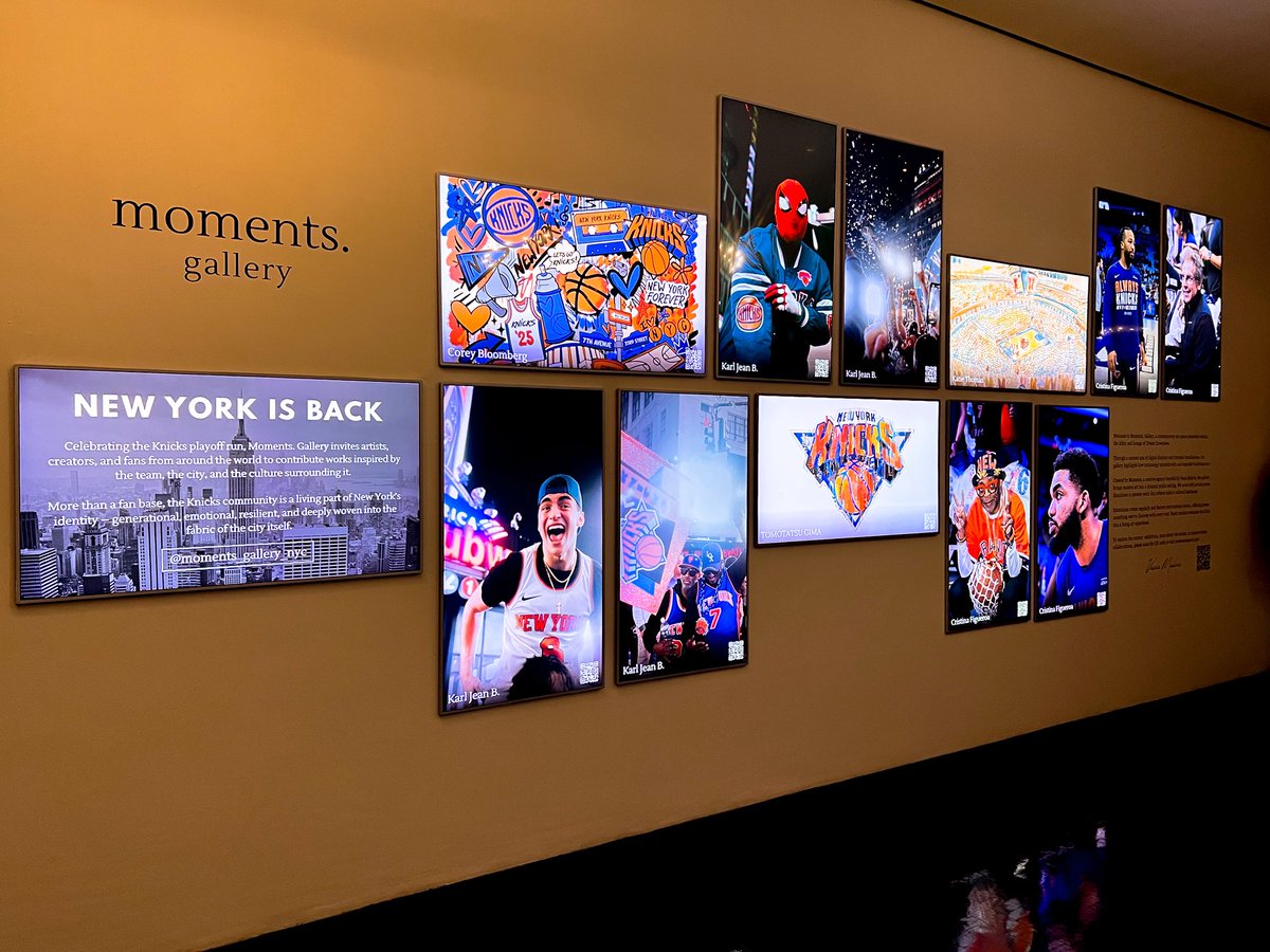 karljeanb's tweet photo. Hey y’all. My New York Knicks photography is on display at the Moments Gallery at the Dream Downtown by Hyatt Hotel in New York City! 24/7 LIVE until the NBA Finals! Go check it out! Send me a photo if you visit!

Let’s go Knicks! 🟠🔵 
Please share! 

#Knicks #NewYorkKnicks https://t.co/YTb5d2MKmY