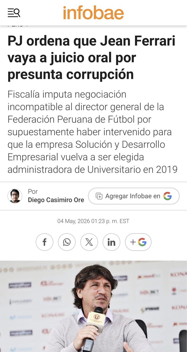 videitomanda's tweet photo. Keiko @KeikoFujimori suma a su equipo a @jferrari5 quien el 4 de mayo el Poder Judicial ordenó que vaya a juicio por corrupción.
Con la experiencia que tiene Keiko para reclutar delincuentes no nos queda duda que Ferrari es culpable y está buscado blindaje de la MAFIA. https://t.co/4QoELxjykK