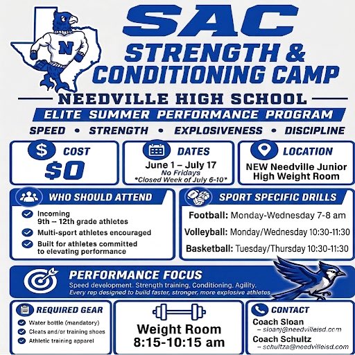 sloan_coach's tweet photo. Make sure your face is in the place tomorrow morning!
HYDRATE, HYDRATE, HYDRATE!!! Bring cleats and flats. #CodeBLUE https://t.co/aKjZJBv4pu