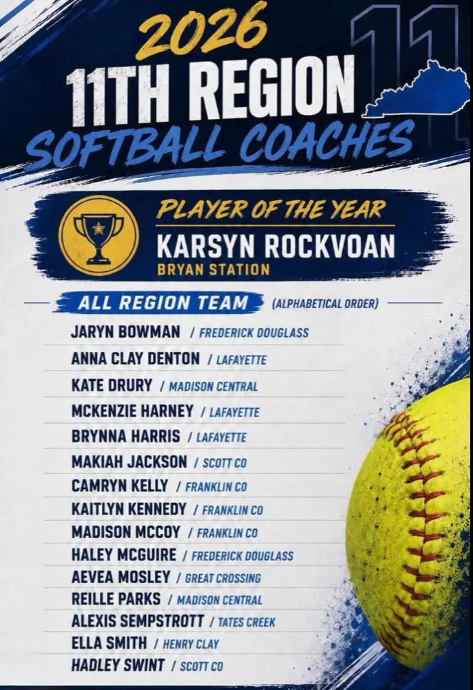 AlexisSempsrott's tweet photo. Grateful for the coaches voting me to the 11th region all region team, so much talent on this list!! Huge congratulations to @Karsyn35 for player of the year very well deserved!  @tatescreeksball @KY_UnitySB https://t.co/kOc5UUZA2J