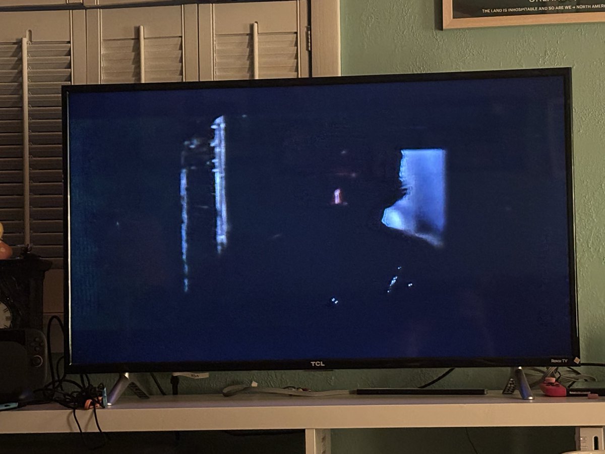 ConfirmedJulia's tweet photo. I’m slowly rewatching supernatural n the quality I’m pulling from the dvd box set played on an old ass thrifted vcr/dvd combo player is just complete ass. somehow I found a way to watch it that’s even worse than the illegal streaming websites I watched it on when I was 13 https://t.co/EdBACGE9YM