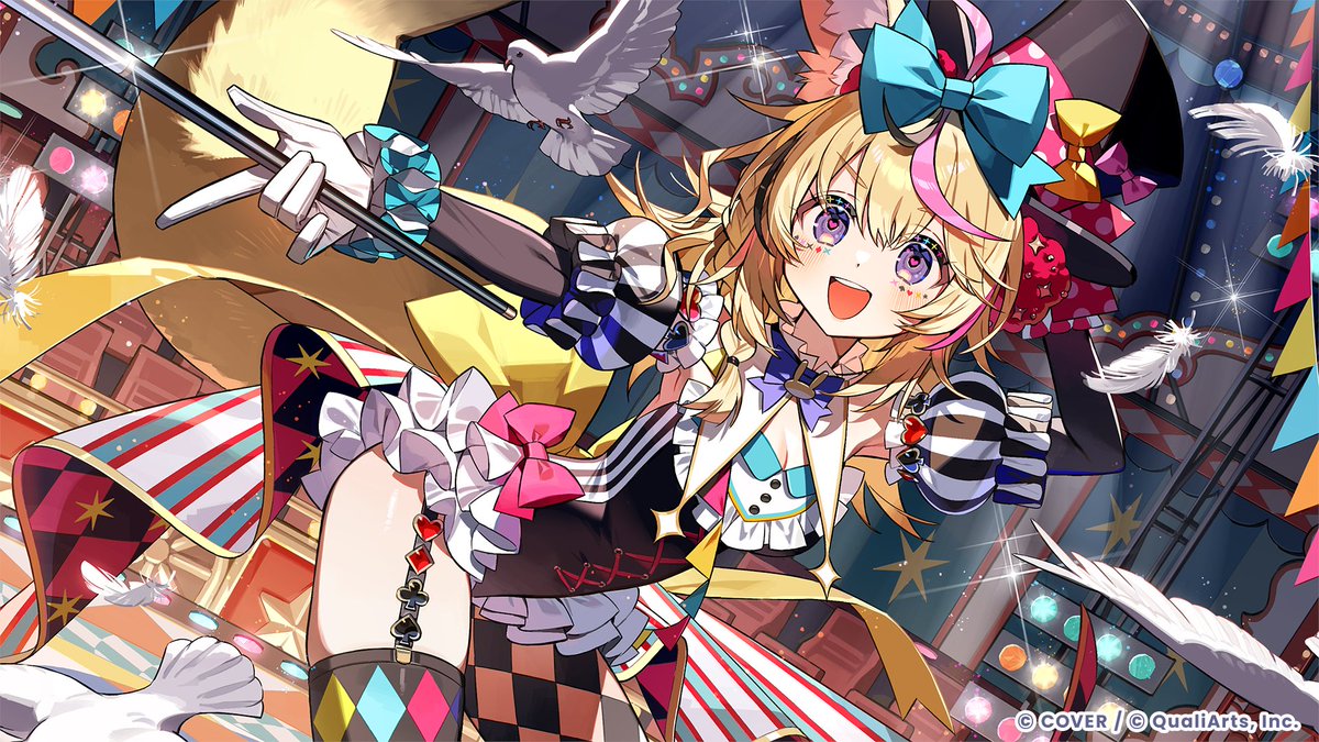 holo_dreams_en's tweet photo. /／
🎪★5 Card Illustration Recap🎪
\＼

Featured in #狐族密会🦊

An original outfit capturing the charm of #OmaruPolka👗

Today, we are revealing the Park &amp; Live outfits too🙌

#holodori https://t.co/GgSYY2O2C2