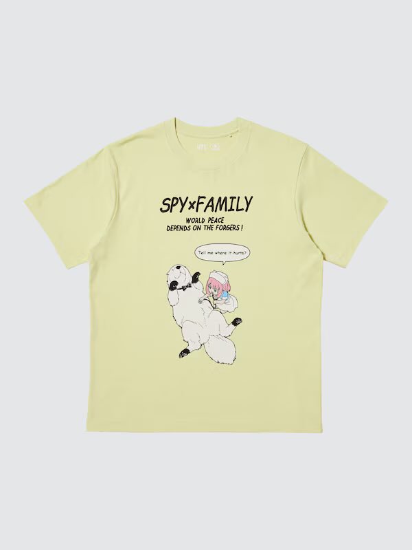 SPYxFAMILYinfo's tweet photo. SPY×FAMILY × ユニクロ
マンガUT 集英社創業100周年

第3弾ラインナップにSPY×FAMILYが登場

8月上旬販売開始予定です！

https://t.co/4xGHO78oCg https://t.co/U4ArIXiooV